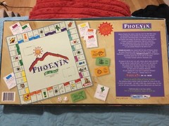 PHOENIX-IN-A-BOX PROPERTY, MONOPOLY LIKE GAME,COMPLETE/SCOTTSDALE,MESA;FREE P&H