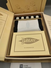 YAHTZEE Vintage Bookshelf Edition by WS Game Company Deluxe Board Dice Game