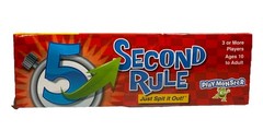 5 Second Rule Play Monster 3 or More Players Ages 10 to Adult Family Friendly