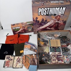 Posthuman Saga Board Game Mega Mutant Kickstarter All-In w/ Expansions