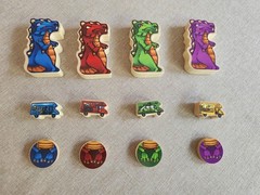 Terror in Meeple City (Rampage) Dexterity Board Game Repos 2013 RARE