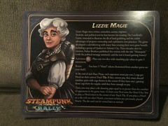 Steampunk Rally Promo Paradise Kickstarter Lizzie Magie Card