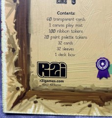 Canvas – Board Game By R2i Games NEW OPEN BOX