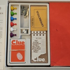 Parker Brothers Clue Board Game Strategy 3 To 6 Players Ages 8+ Vintage 1972