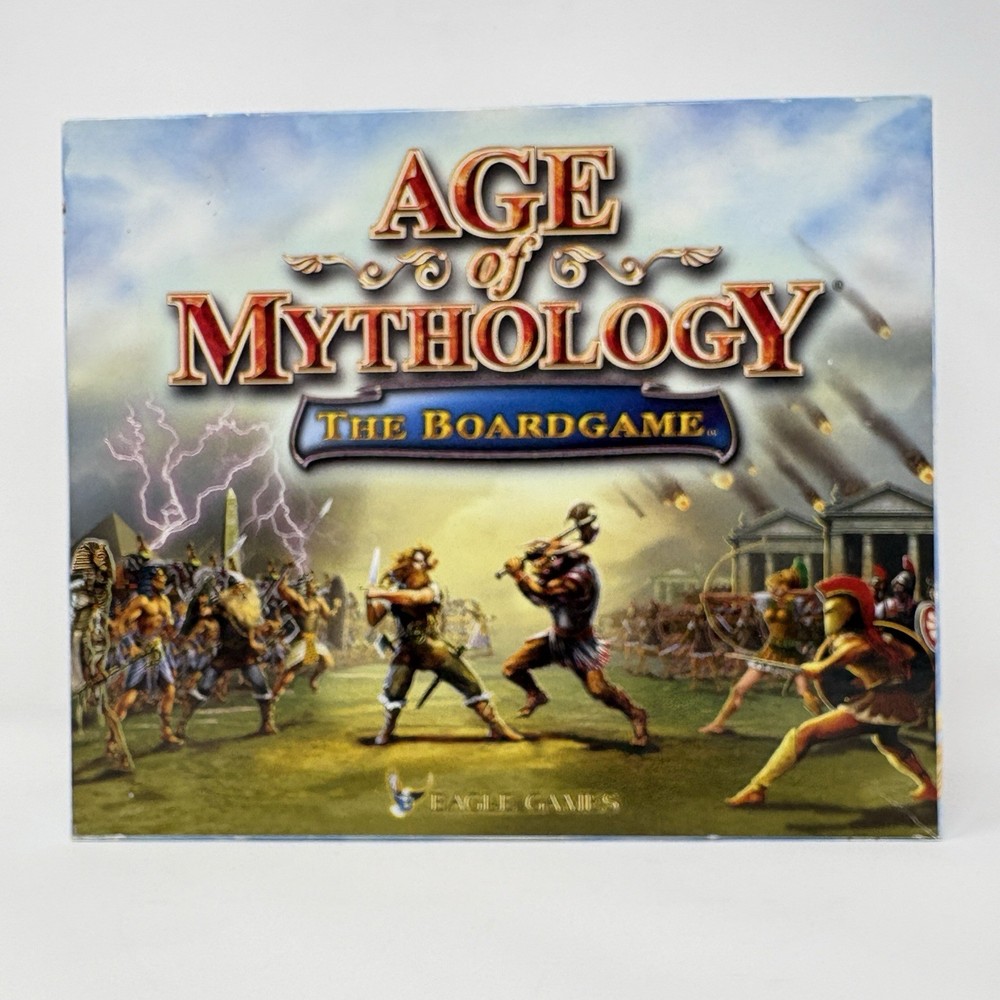 Age of Mythology The Board Game Eagle Games 100% Complete 2003 Edition