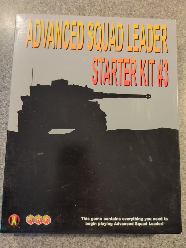 Advanced Squad Leader Starter Kit #3 Complete UNPUNCHED