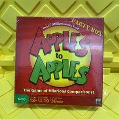 Apples to Apples Family Edition The Game of Hilarious Comparisons New Sealed S9