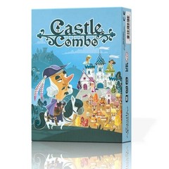 Castle Combo Board Game 2-5 Players English Version Strategy Game for Party/Fami