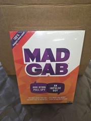 Mad Gab Mattel Party Card Game 2017 Edition NEW CONTENT SEALED NEW