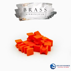 Brass Birmingham – 175 Deluxe Tokens (Score + income markers Free Gift)