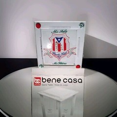 Custom Domino Table With Custom Graphics Embossed With Your Favorite Design.