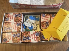 Vintage 1976 Milton Bradley Cracker Jack Toy Surprise Board Game