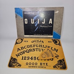 1967 Ouija Board Parker Brothers No.602 William Fuld Wooden Deluxe Edition Rare