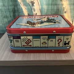 Monopoly 5.5″ Tin Vintage Mini Lunch Box Hasbro 2000