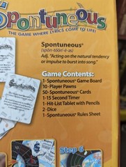 SPONTUNEOUS Sing It or Shout It Talent NOT Required – 100% COMPLETE – 2010