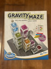 ThinkFun Gravity Maze Marble Run Logic Game STEM Toy for Boys Girls 8+ COMPLETE