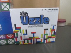 NWT Lot of 4 The Uzzle Board Game Family Block Puzzle Games, Expansion & More