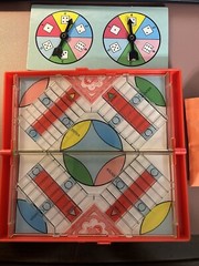 Vintage Parcheesi Travel Edition 1987 Coleco Games USED