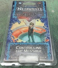 Android Netrunner World Championship Deck 2016 Controlling the Message Sealed