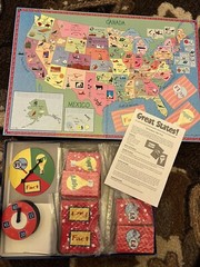 Great States Kids Board Game Capitals and Landmarks Us Geography Game