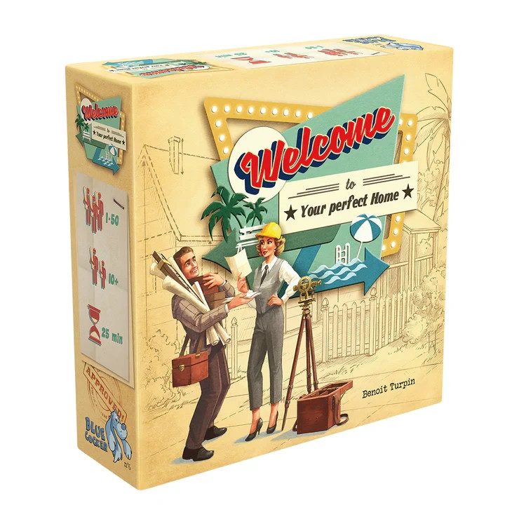 Welcome To… Your Perfect home Board Game – Base Game – NEW – Free Shipping!