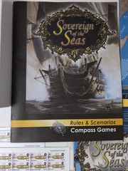 SOVEREIGN OF THE SEAS 1756-1805 #1047 -Compass Games NOS Unpunched