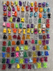 GOGO’S CRAZY BONES Figure LOT/135 Series 1 2 3 Most Wanted Advanced Evolution