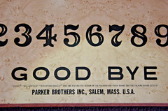 Parker Brothers ~ OUIJA Board ~ BIG 22″ Older Issue, 1960’s ~ No Box ~ VGC