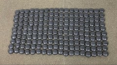 Clam Go Stones Size34 178pcs Nachiguro Black 180pcs & Go Bowls w/BOX IGO Japan