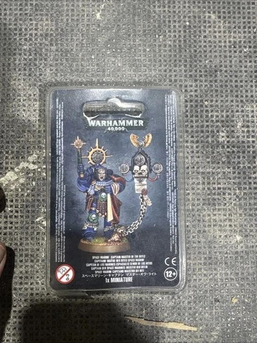 OOP Space Marines Warhammer 40K Captain Master Of The Rites
