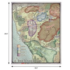 Battlefront Miniatures Dungeons & Dragons Out of The Abyss Map Set- Maps of T…