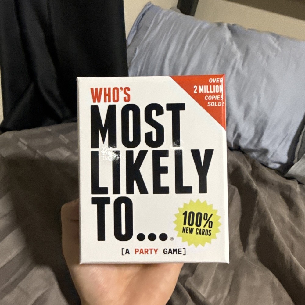 Who’s Most Likely to…. Party Game ~Brand New
