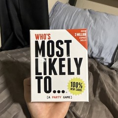 Who’s Most Likely to…. Party Game ~Brand New