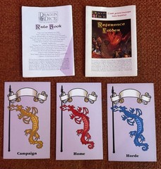 Vtg TSR Dragon Dice Game Starter Set 1995 Complete Unplayed RPG Fantasy