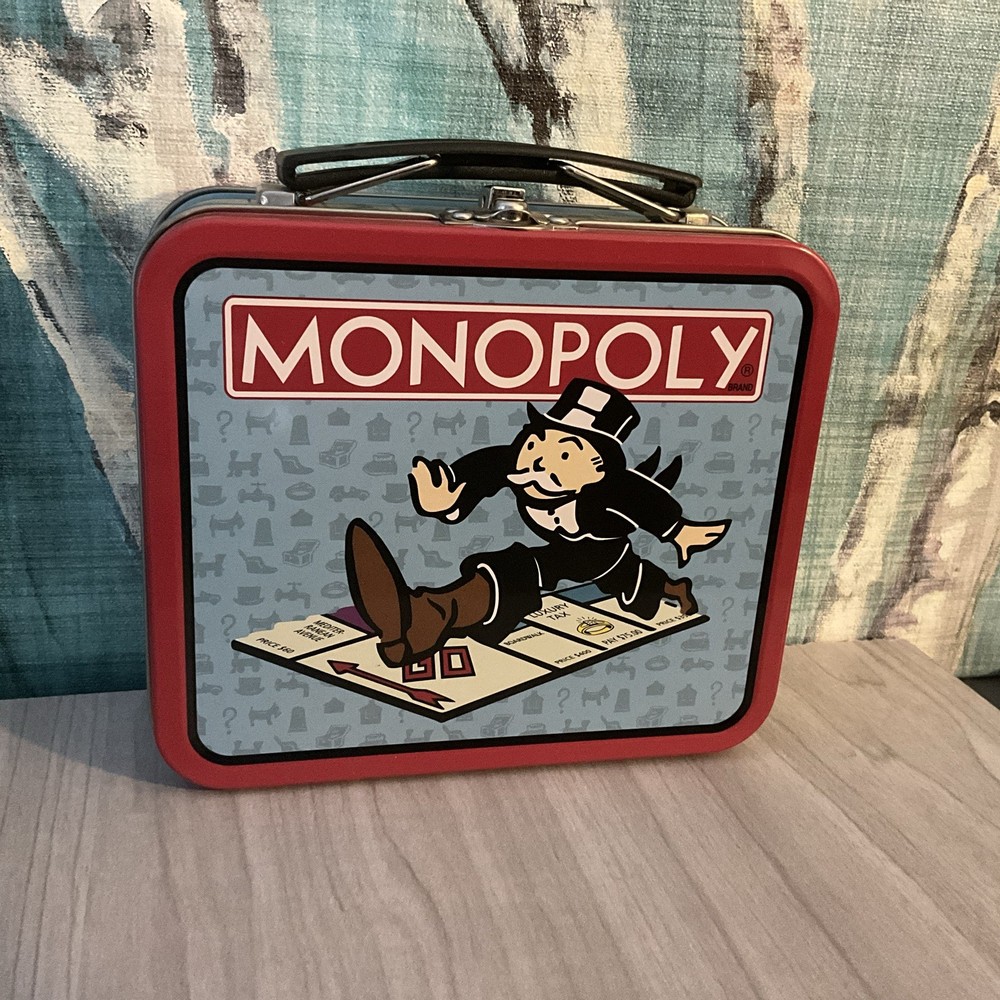 Monopoly 5.5″ Tin Vintage Mini Lunch Box Hasbro 2000