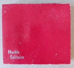 Vintage Marble Solitaire Board Game Crestline Mfg. Co. Great Condition!