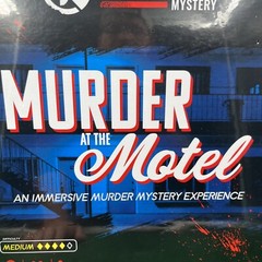 Hunt A Killer Murder at The Motel Immersive Mystery Board Game New Sealed