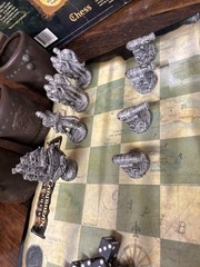 Pirates of the Caribbean Dead Mans Chest Checkers, Chess Collector Edition READ