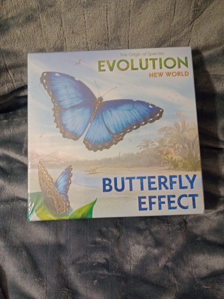The Origin Of Species Evolution New World Butterfly Effect Board Game New Sealed