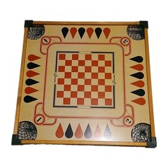 Vintage Carrom Gameboard Model 108P Incomplete See Description