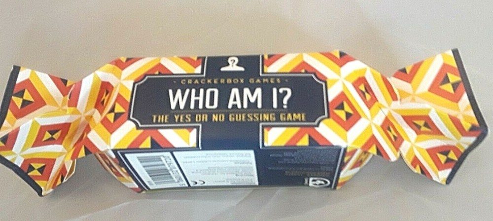 2018 Crackerbox Who Am I? Yes or No Guessing Game, Brand New Sealed Never Used