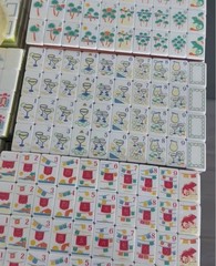 American Mahjong Tiles set ,160 tiles, orange Ocean Style+Free storage box