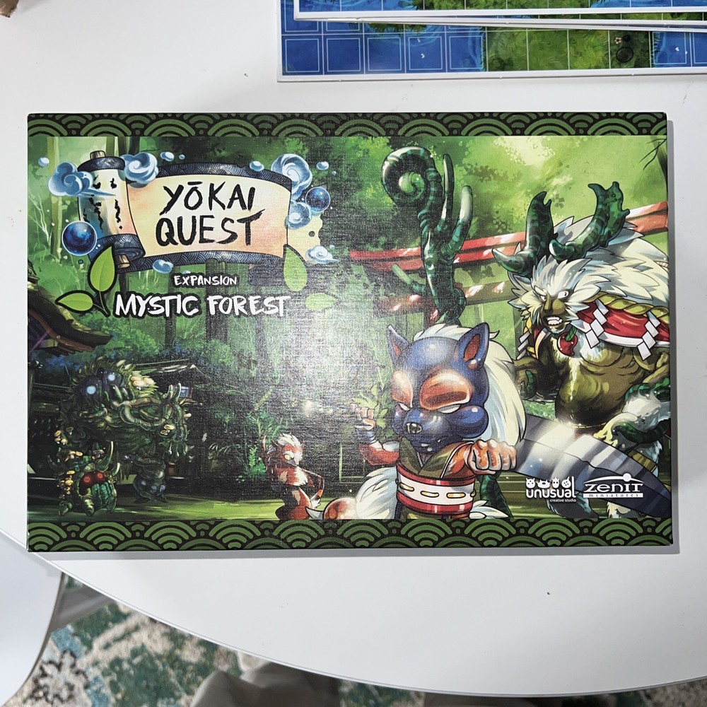 Zenit Board Game Yokai Quest – Mystic Forest Expansion NEW in open Box Complete