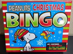 Peanuts Christmas Bingo Board Game – Snoopy Holiday Set COMPLETE