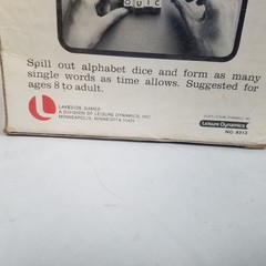 New SEALED 1975 Perquackey Word Cube Dice Game Lakeside Ages 8-Adult Vintage