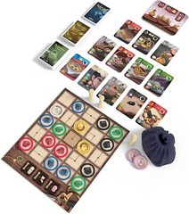 Splendor Duel Game for 2 Players Space Cowboys Board Stand Alone Card
