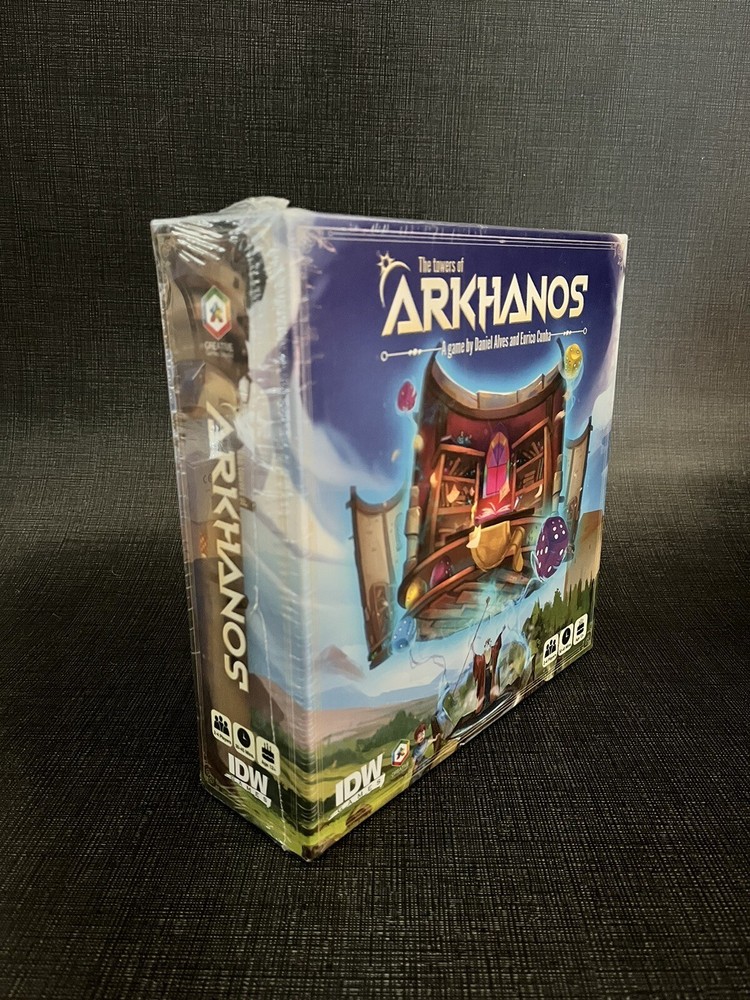 The Towers of Arkhanos – A Dice Drafting, Tower Building Game for 2 to 4 Players