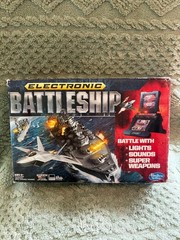 Electronic Battleship Board Game Hasbro Gaming Complete w/ Box & Manual