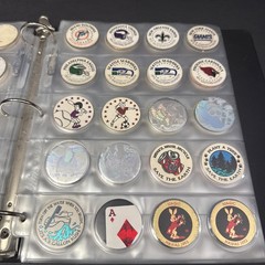 Vintage 1990s-2000s POG Collection Binder Over 400 pcs With Various Designs-READ