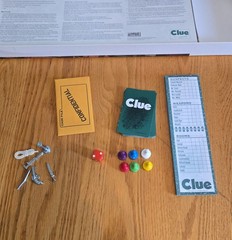 Parker brothers classic detective board game clue complete